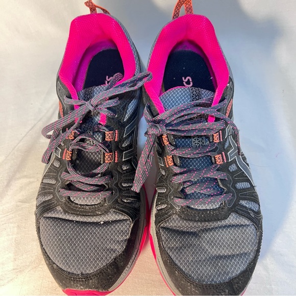 ASICS Gel Venture 7 Womens Running Shoes 1012A 476 Carrier Grey/Silver Size 9.5. - Picture 3 of 6